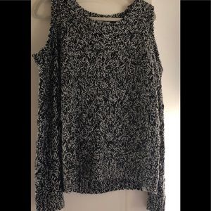 Closet clean out!! Cut out shoulder sweater